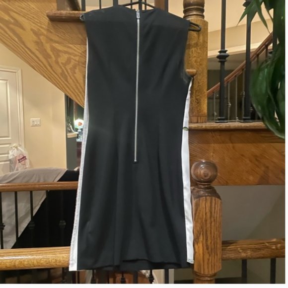 Ted Baker Amiro Embellished Pink Black Floral Print Sheath Dress size 2 nwot - Picture 11 of 16